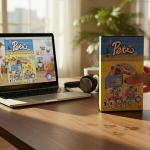 Petz: Dogz 5 & Catz 5 (PC, 2006) Published By Ubisoft 2 Games 1 Disc  No Manual